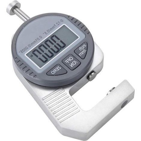 Flachdickenmessgerät – Digitales Dickenmessgerät mit präziser LCD-Anzeige (1/5)