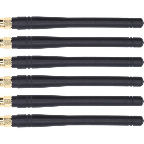Antenne tige GSM omnidirectionnelle, modèle JB-GSM-020, connecteur SMA droit, compatible NB-IoT et LORA, pack de 5 pièces. (1/5)