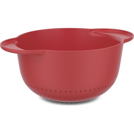 Passoire Chef it Évacuation facile Base antidérapante pour plus de stabilité Passe au lave-vaisselle Cuisine accessoires 3000 ml Coral (1/5)
