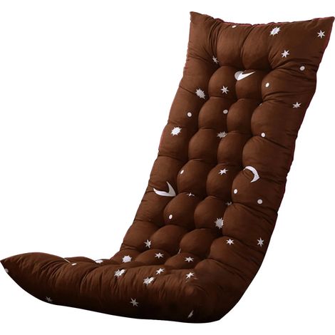 Coussin de fauteuil à motif circulaire, coussin de banc résistant et doux en micro-suède pour mobilier d'intérieur et d'extérieur, coussin de salon imperméable en mousse à mémoire de forme (1/4)