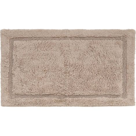 Flauschige colorama-badezimmermatte, 50 x 75 cm, beige - 5five (1/3)