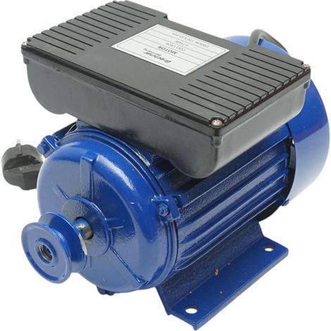 Motore elettrico monofase 0,75KW, 220V, velocità 2800 giri/min, statore 120x55mm Breckner Germany (1/5)