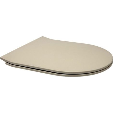 Sanindusa Urby Abattant de toilette - softclose - quickrelease - slim - taupe mat