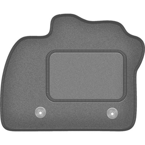 Alfombrilla de terciopelo para el conductor para: Renault Zoe hatchback (2013-) grafito