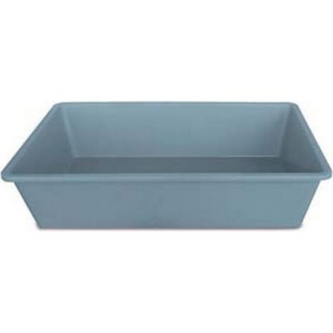 1PZ TOILETTA/LETTIERA IGIENICA APERTA TRAY 2 PER GATTI - cm.50x35x12h.