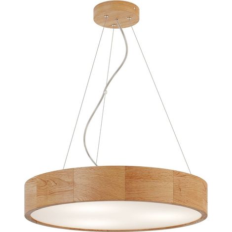 Pendelleuchte "Kerio" aus Holz für Wohnzimmer & Esszimmer von Envostar