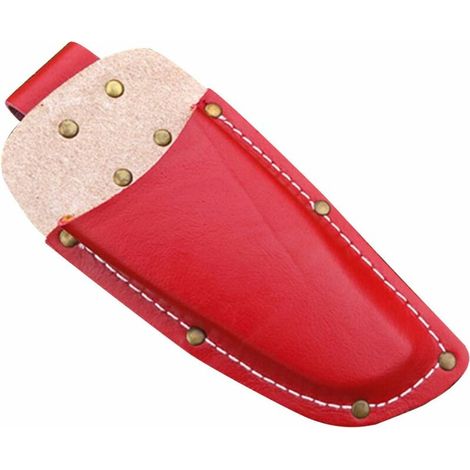 Étui de protection pour sécateur de jardin, étui de protection pour pinces, ciseaux, sécateur à main (rouge), (1/5)