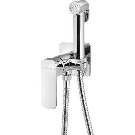 SPY Mitigeur mural avec douche bidet, chromé (1/4)
