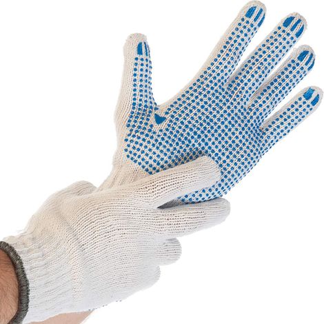 FRANKEL kaiserkraft, Gants en tricot coton-polyester STRUCTA I,