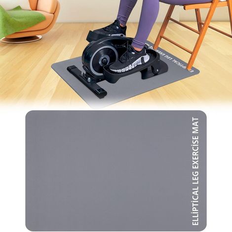 Tapis de sol pour exercice des jambes en pâte de diatomée, antidérapant et résistant à la saleté, protection du sol - 50x80cm [pâte de diatomée, base en caoutchouc]