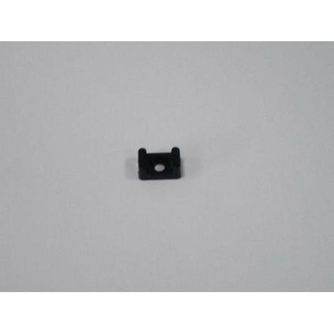Soporte de abrazadera para bridas de cables, negro, 4,8 mm, 9,5 x 15 mm, F=3,5 mm, BMSN5499E /100 unidades/