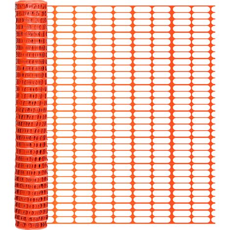 Barrière de signalisation Grillage avertisseur, 1x50m, Grillage de signalisation Orange (1/5)