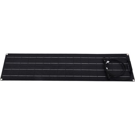 Flexibles Solarpanel ETFE PTP Biegsames Solar-Batterieladegerät 50W DC 18V für Anhänger (1/5)