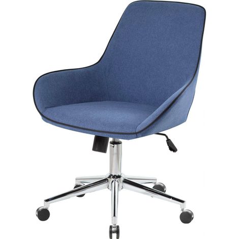 Silla con Ruedas - Sillón de Oficina Gris (1/3)