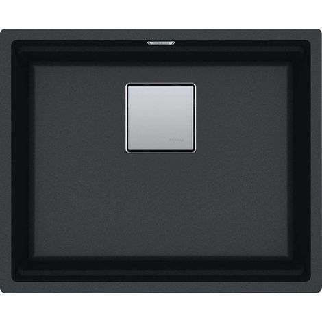 Franke Fregadero bajo cubierta Kubus 2 KNG 110-52 Fragranit+ Onyx (125.0512.504)