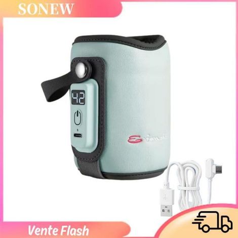 Sonew chauffe-lait Chauffe-biberon bleu multifonctionnel Portable multi-engrenages chauffe-biberon pour voyage d'affaires deco lit (1/5)