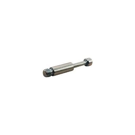 Itar – Goujon à expansion M6 zingué 36 mm – Acier pour excentrique Ø15 mm Heliblock – Tête fendue – Vissage rapide en série (1/3)