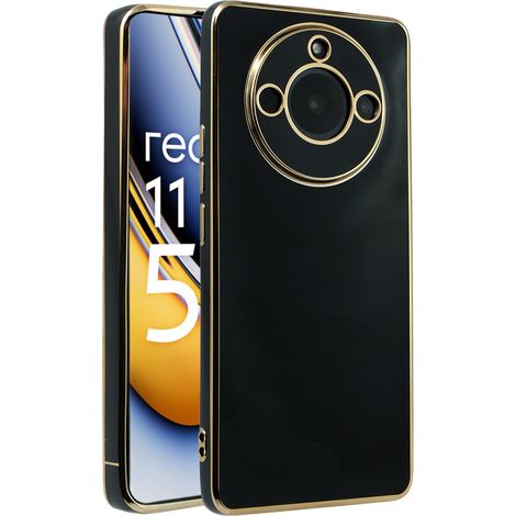 Funda para Realme 11 Pro 5G / Pro+ 5G, Glamour CamShield, Negra (1/5)
