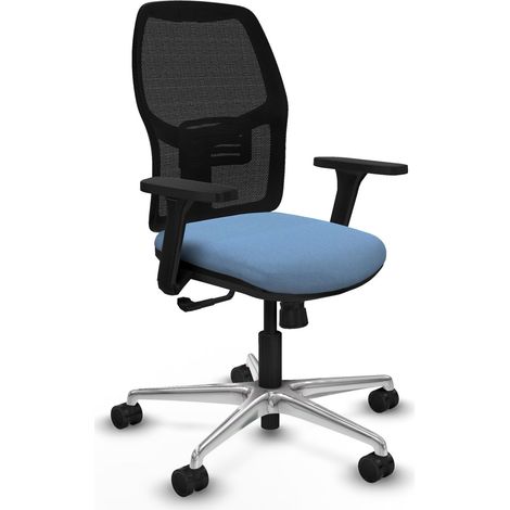 Silla piqueras y crespo Alfera negro cómodo ergonómico (1/2)