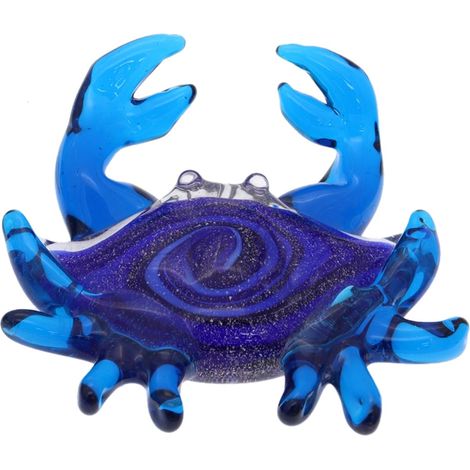 Signes Grimalt Pisapapel Regalo  Pisapapel Cangrejo Pisapapeles Azul 11x13x5cm 35893