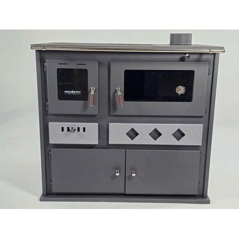 Cucina a Legna con Forno Prometey Practik Lux Niche 11 kW (1/5)