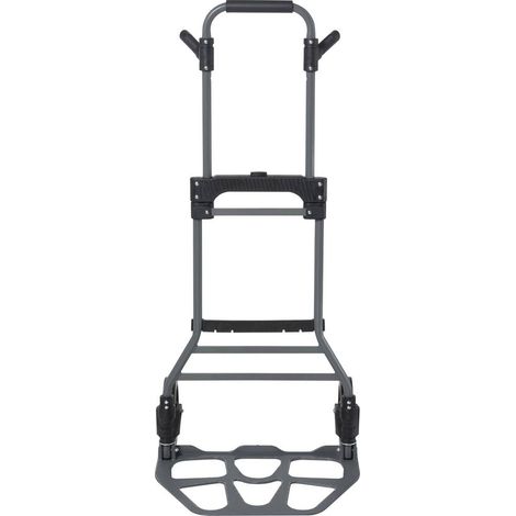 TOOLCRAFT TO-9611526 Carrellino pieghevole, regolabile in altezza Alluminio, Acciaio, Capacità di carico (max.): 130 kg (1/5)