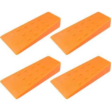 Fournitures pour l'abattage et le travail du bois : coin d'abattage conique simple en plastique (1/5)