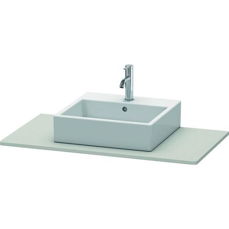 Duravit XSquare Konsole, 1 Ausschnitt, 1000x16x550mm, XS060E00707 (1/5)