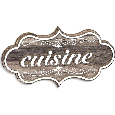 Kitchen Wall Plaque Wall Decoration Rustic Style for Kitchen Home Apartment Dining Room Entrance (1/5)