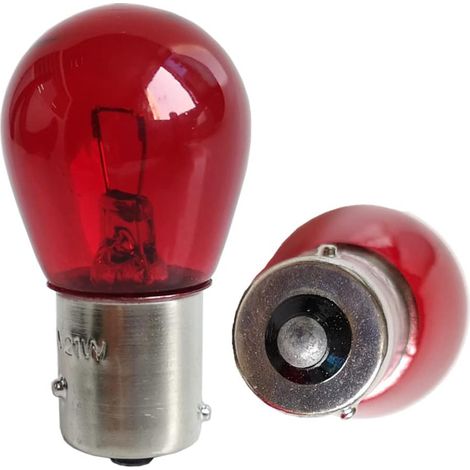 2 Pièces BAW15D BAW15S Rouge Frein Arrêt Voiture Arrière Feu Arrière Ampoule 567 12V PR21W Clignotants Voyants D'avertissement pour GM Ford Saab