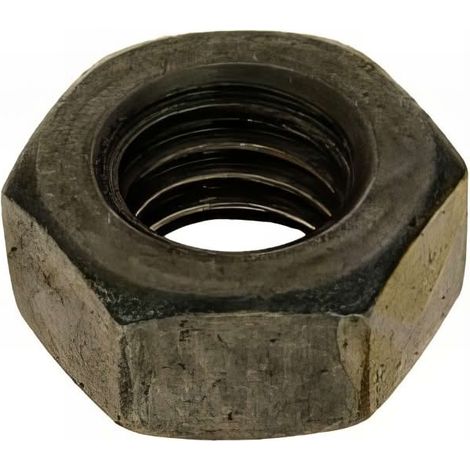 100 écrous hexagonaux DIN934 acier brut 12.9 - D16 mm