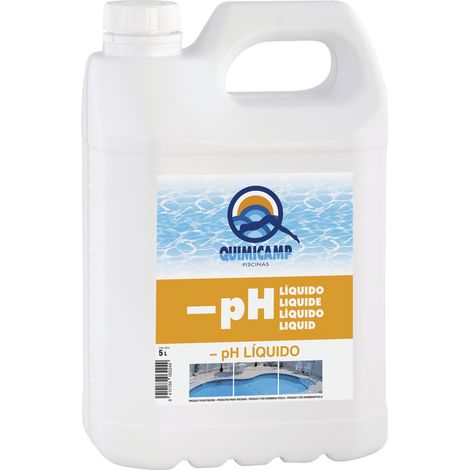 Flüssiger pH-Senker quimicamp 5 kg schützt Ausrüstung