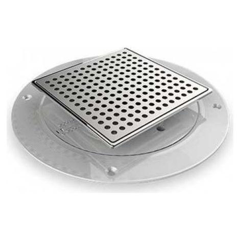 AKW Stainless Steel SFWA Waste Adaptor For Tiles Without Trapped Waste (1/2)