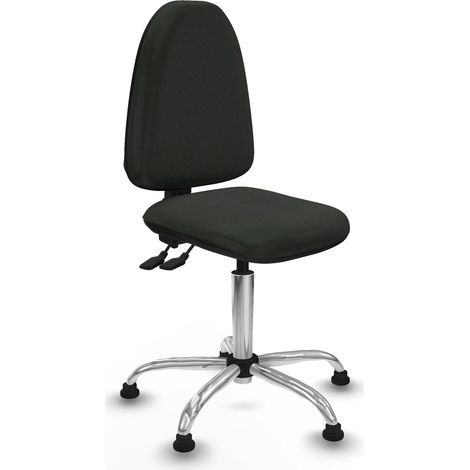 Silla de oficina piqueras y crespo diseño moderno negro 45 59 cm