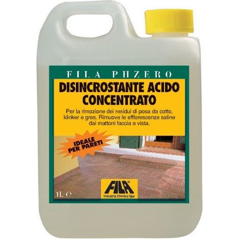 DISINCROSTANTE X PAVIMENTI ACIDO "PH/ZERO" 1LT FILA