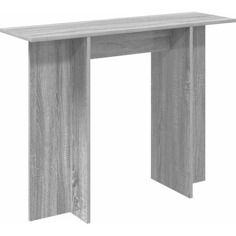 Maison Exclusive - Tavolo consolle Grigio Sonoma 100 x 30 x 75 cm