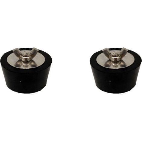 Csparkv – Bouchons antigel pour piscine – Caoutchouc haute qualité – 38 mm (1,5 pouces) – Lot de 2 pièces pour tuyauterie de spa (1/5)