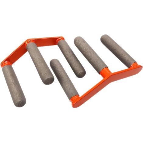 Lot de 2 supports de plaque avec poignée de transport, levier de serrage pour plaque de plâtre (1/4)