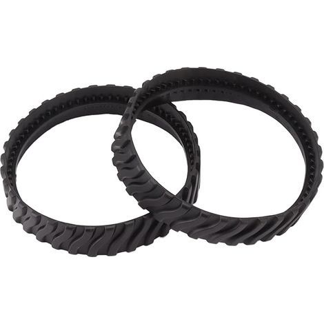 Lot de 2 Chenilles pour Nettoyeur de Piscine de Rechange pour Nettoyeur de Piscine Piste en Caoutchouc Piste de Pneu pour MX8 MX6 Robots Aspirateurs de Piscine Pièces de (1/5)