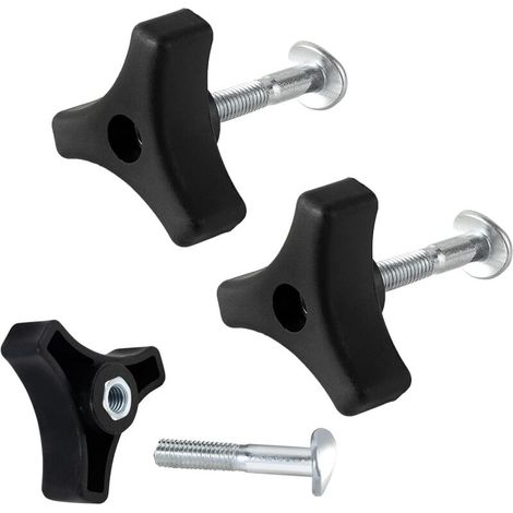 Boulon de Poignée de Tondeuse à Gazon, Vis pour Tondeuse à Gazon, Tondeuse à Gazon Accessoires, Convient à La Plupart des Modèles de Tondeuses à Gazon, Solide et Robuste, 3 Pièces (1/5)