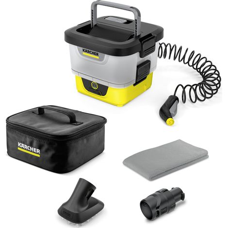 KARCHER Nettoyeur Mobile Sans Fil OC 4 Kit Animaux 15993530, Batterie Lithium-ion, Debit de 2 l par Minute, Autonomie de 22 min, Garantie 2 ans