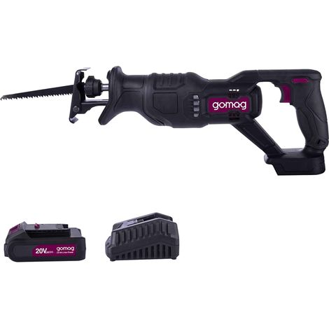 Gomag Akku-Säbelsäge GO-SBL100 20V Hub 20mm 2800SPM 2,0 Ah Starterkit (1/5)