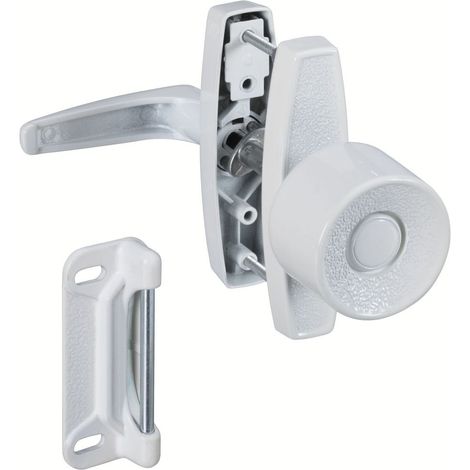 Verrou universel pour bouton de porte Blanc 3,8 cm