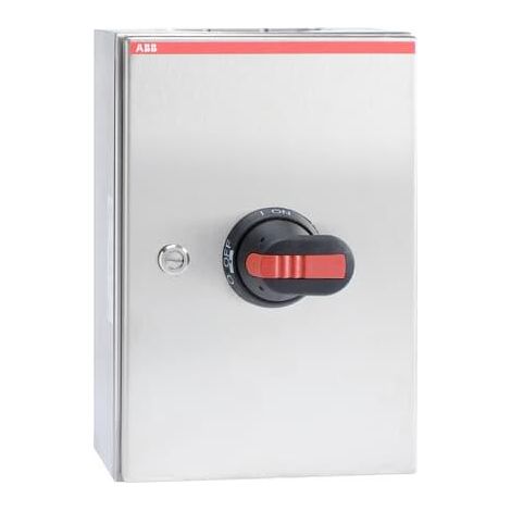 Coffret de Proximité Inox 100A 3 pôles IP65 poignée Noire 1SCA022568R0600 ABB 918328