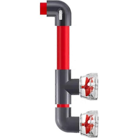 Buse rotative automatique de 20 mm à monter soi-même, ventilateur à 5 pales pour filtre d'aquarium amovible, accessoires pour la création de vagues dans un aquarium (1/5)
