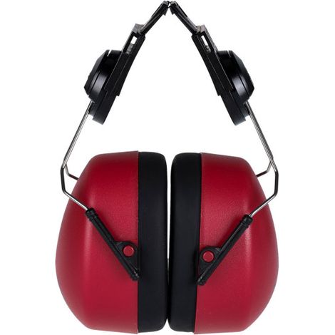 Protector auditivo para cascos Expertbase y PW51 Clip-On PW42  Rojo