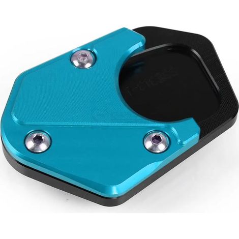 (Bleu clair sans logo) Compatible avec les modèles CFMOTO 450SR, 450SS et 450NK (2022, 2023, 2024) : rehausseur de béquille latérale, repose-pieds de béquille latérale, puissance max (1/4)