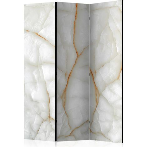 Paravent 3 Volets "White Marble" 135x172cm (1/2)
