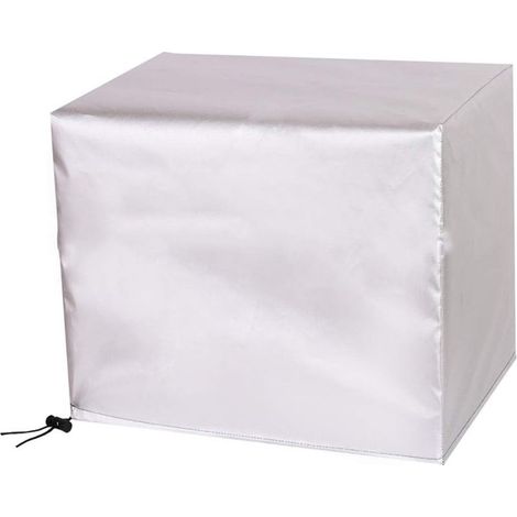Housse de Protection - Housse de Meuble de Jardin - Tissu Oxford Imperméable UV - Pour Banc ou Table Extérieure - 90 x 90 x 40 cm - 1 Pièce (1/4)