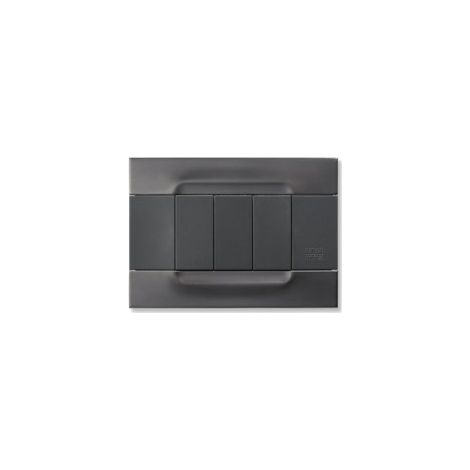 Placca Kadra Metallo Nickel 3M ( URMET cod. 10903.90 )